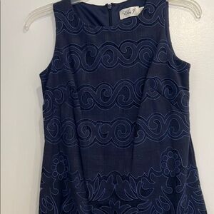 Eliza J navy dress